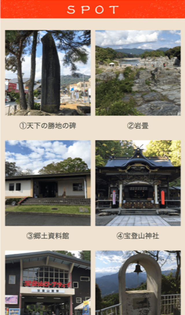 長瀞町お宝発掘ラリーのスクリーンショット 2