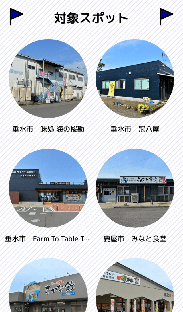 おおすみ漁師飯ラリーのスクリーンショット 2