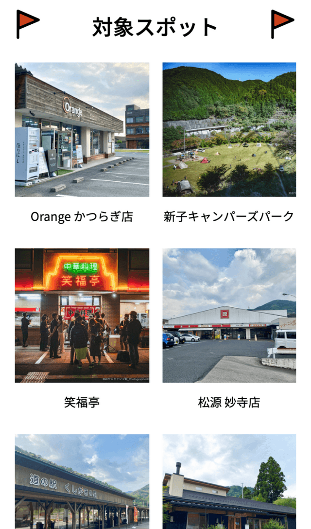 おやじキャンプ飯ラリー和歌山編のスクリーンショット 2