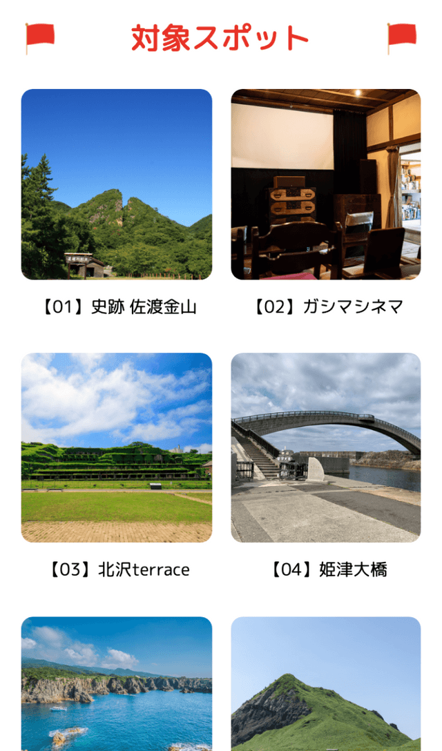 SADO島ぐるりんスタンプラリーのスクリーンショット 2