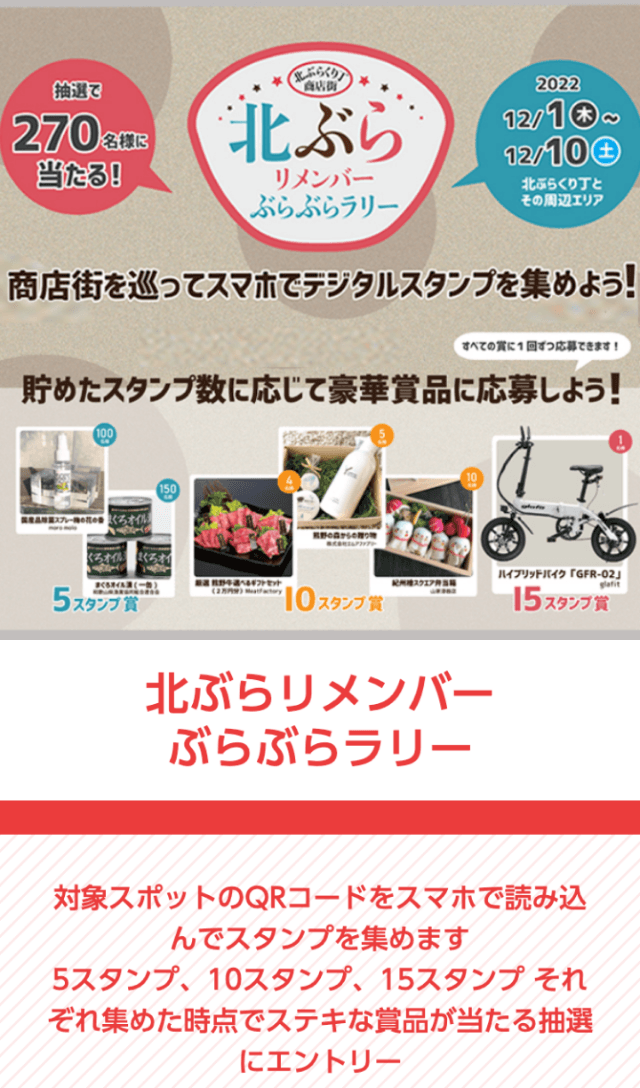 和歌山ぶらくりリメンバーラリーのスクリーンショット 1