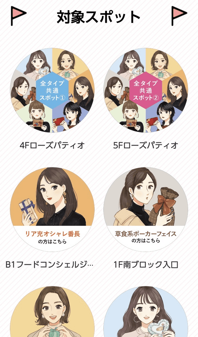 名古屋タカシマヤ 性格診断ラリーのスクリーンショット 2