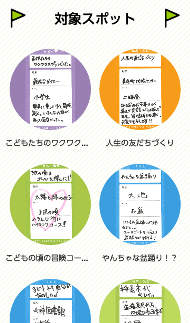 神戸市北区「逆さ地図」ワークショップのスクリーンショット 2