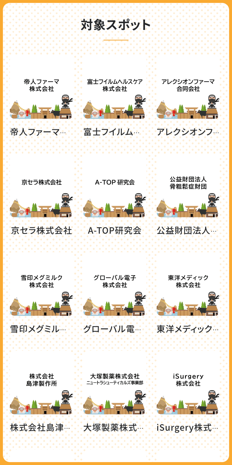 第25回日本骨粗鬆症学会ラリーのスクリーンショット 2